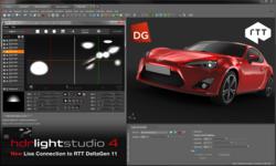 RTT DeltaGen 11 with Lightmap HDR Light Studio 4